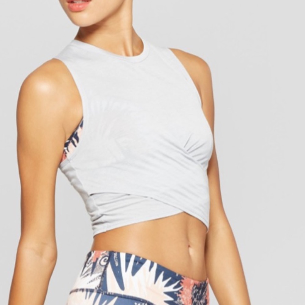 JoyLab twist front workout top